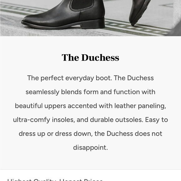 Thursday Boot Co - Duchess Chelsea Boot - Picture 8 of 9